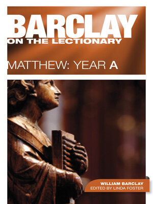 cover image of Barclay on the Lectionary